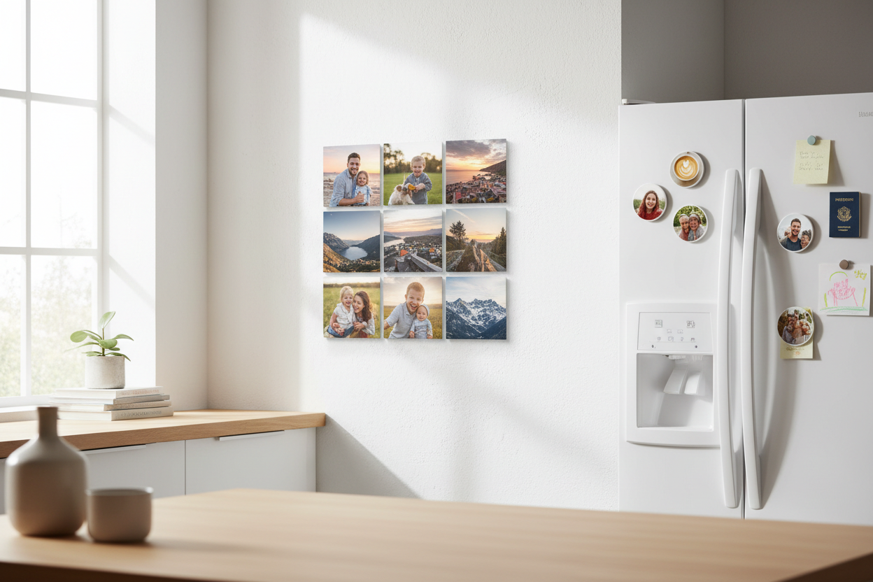 Photo Tiles/ Fridge Magnets